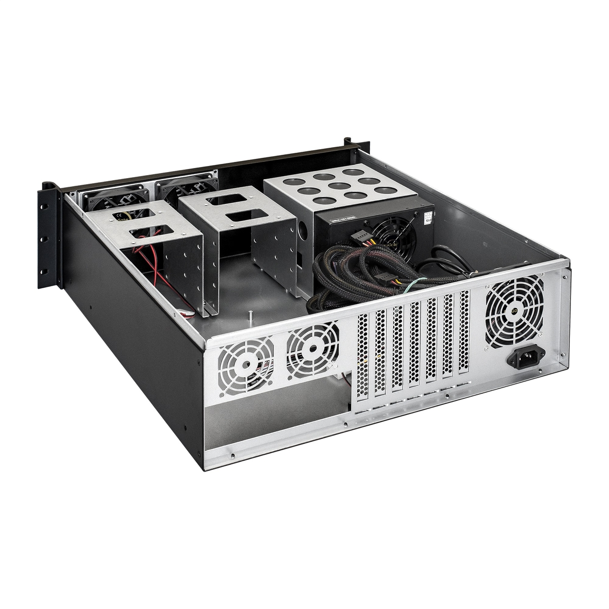 Server case ExeGate Pro 3U450-08/1100RADS