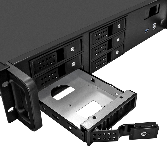 Server case ExeGate Pro 2U480-HS06/1000ADS