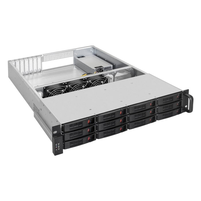 Server case ExeGate Pro 2U660-HS12/1U-600ADS