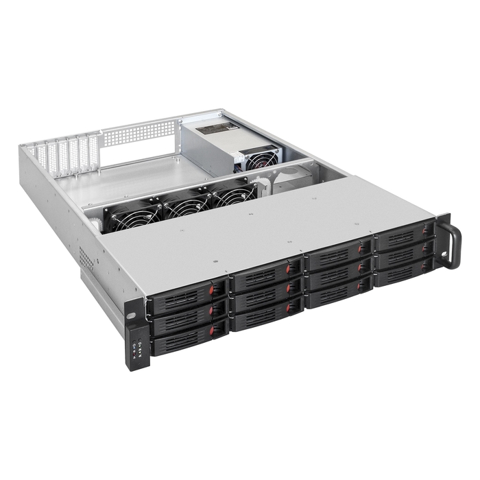 Server case ExeGate Pro 2U660-HS12/2U-500ADS