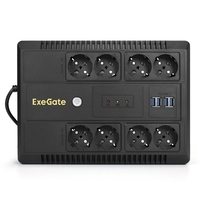 UPS ExeGate NEO NNB-800.LED.AVR.8SH.CH