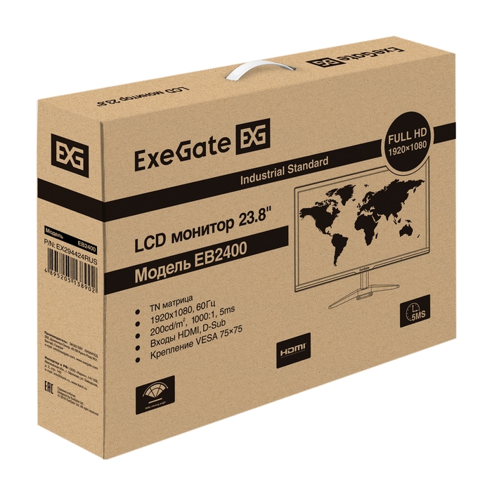 Monitor 23.8" ExeGate EB2400