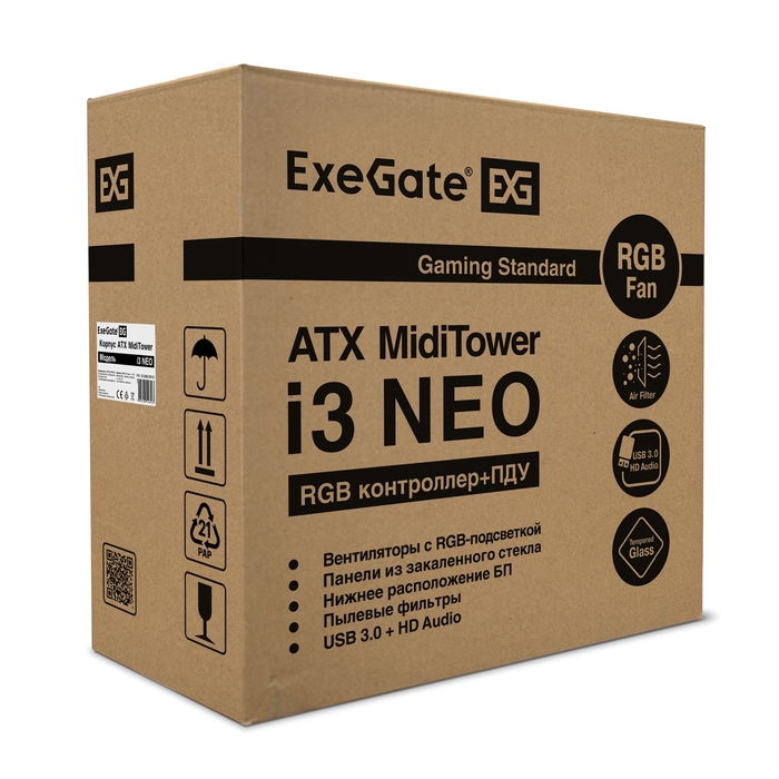 Miditower ExeGate i3 NEO-PPX600