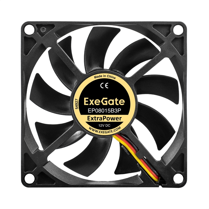 Fan 12V DC ExeGate ExtraPower EP08015B3P