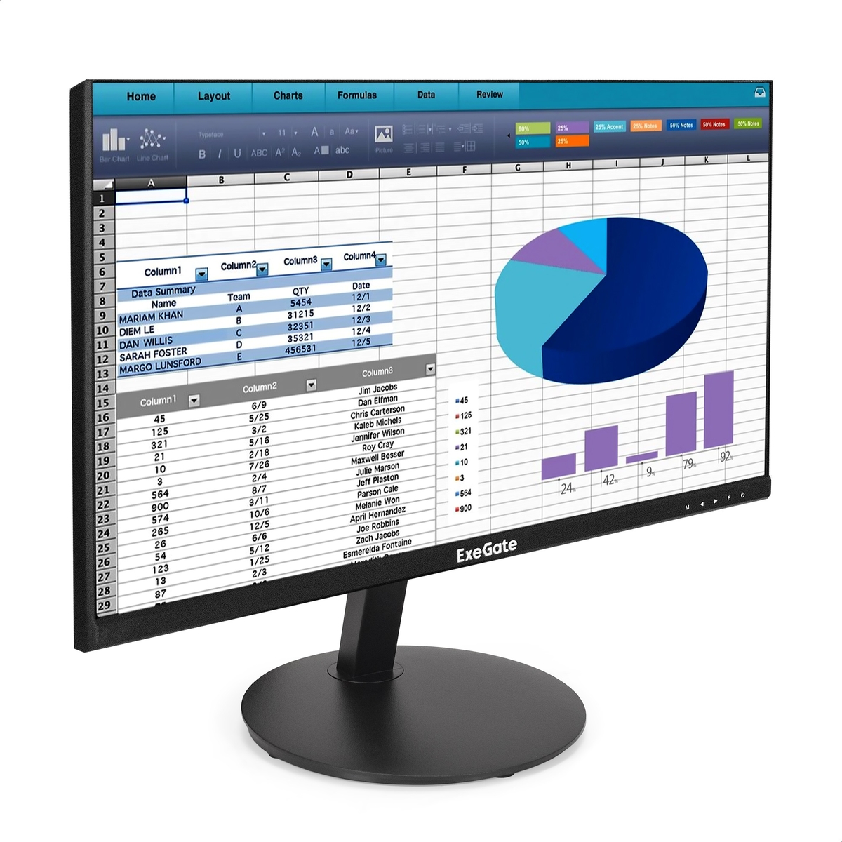 Monitor 21.5" ExeGate SmartView EP2207