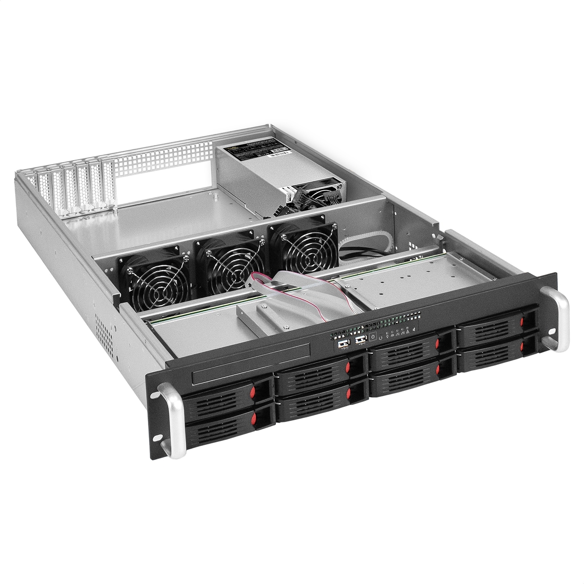 Server case ExeGate Pro 2U660-HS08/2U-600ADS