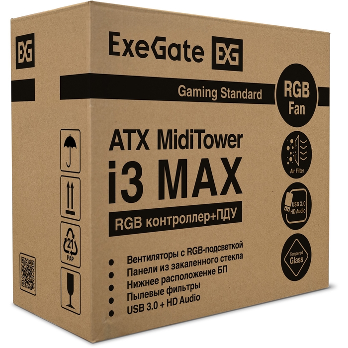 Miditower ExeGate i3 MAX-EVO800