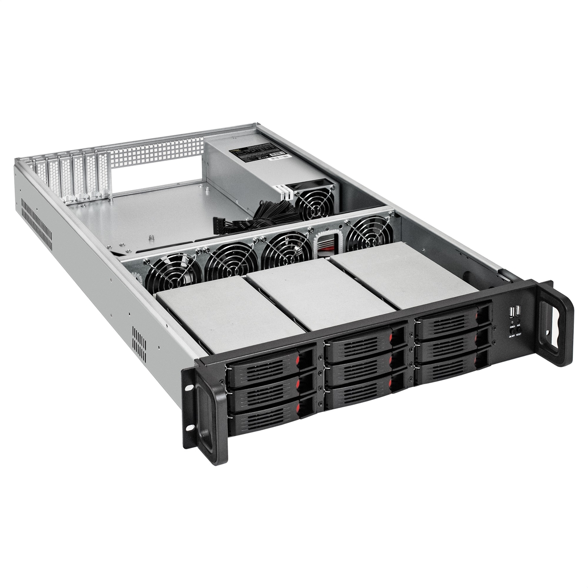Server case ExeGate Pro 2U650-HS09/2U-920ADS
