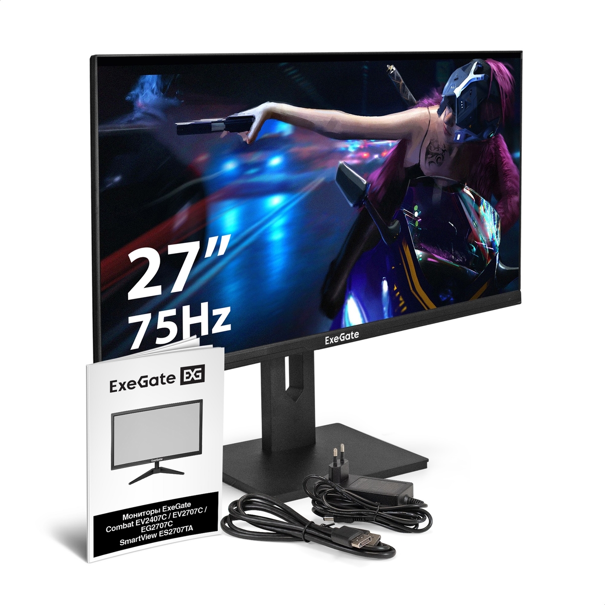 Monitor 27" ExeGate Combat EG2707C