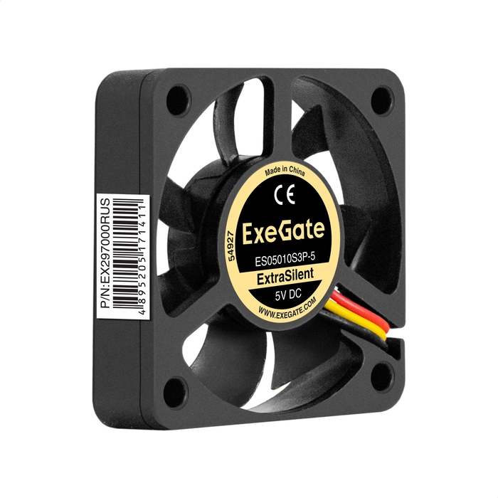 Fan 5V DC ExeGate ExtraSilent ES05010S3P-5