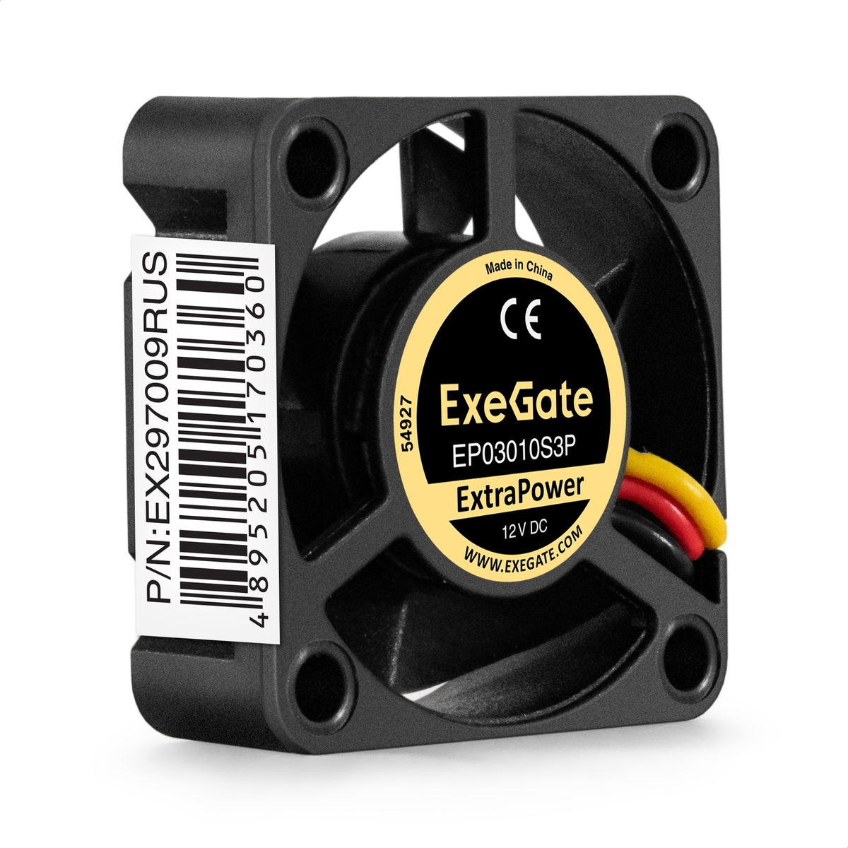 Fan 12V DC ExeGate ExtraPower EP03010S3P