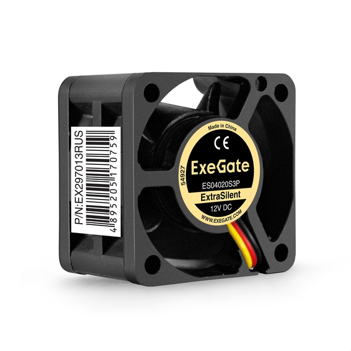 Fan 12V DC ExeGate ExtraSilent ES04020S3P