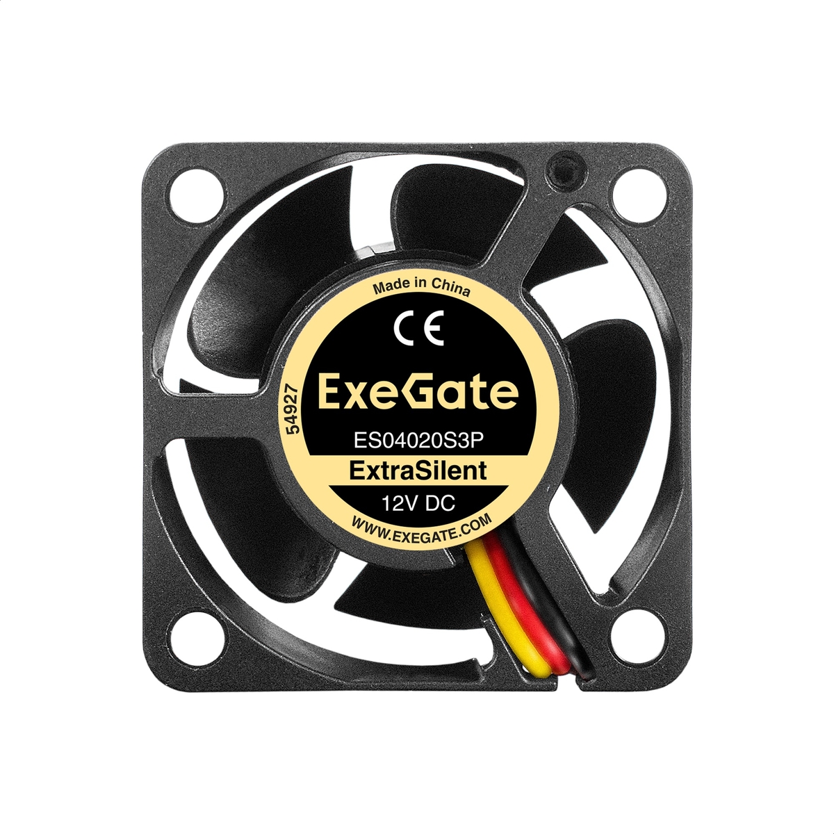 Fan 12V DC ExeGate ExtraSilent ES04020S3P