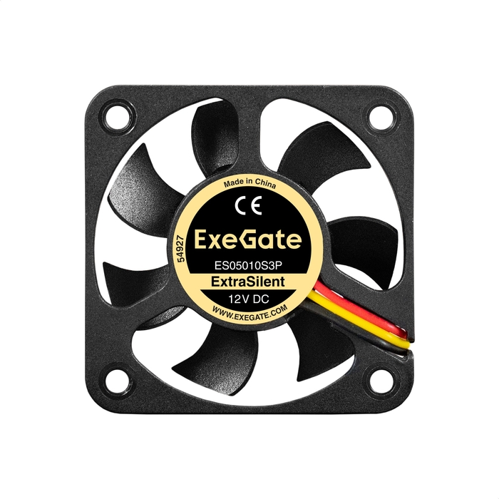 Fan 12V DC ExeGate ExtraSilent ES05010S3P