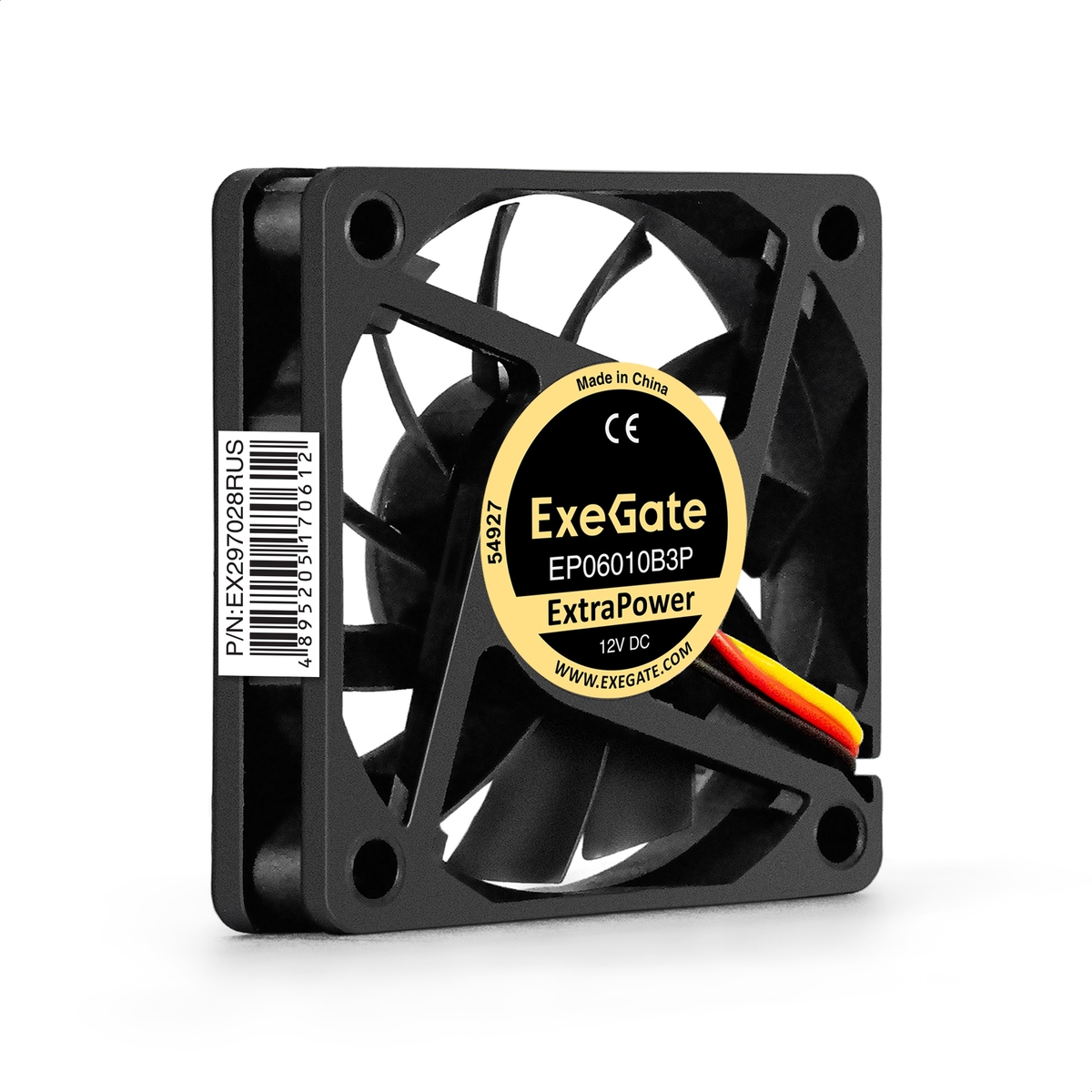 Fan 12V DC ExeGate ExtraPower EP06010B3P