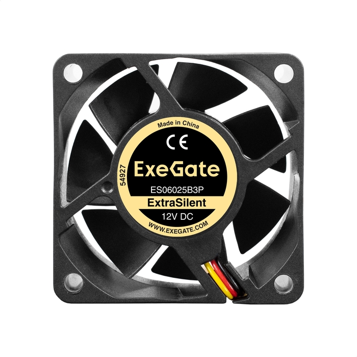 Fan 12V DC ExeGate ExtraSilent ES06025B3P