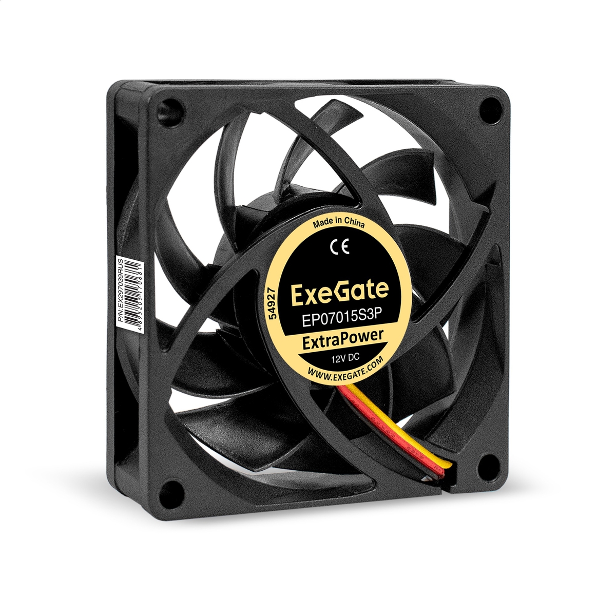 Fan 12V DC ExeGate ExtraPower EP07015S3P