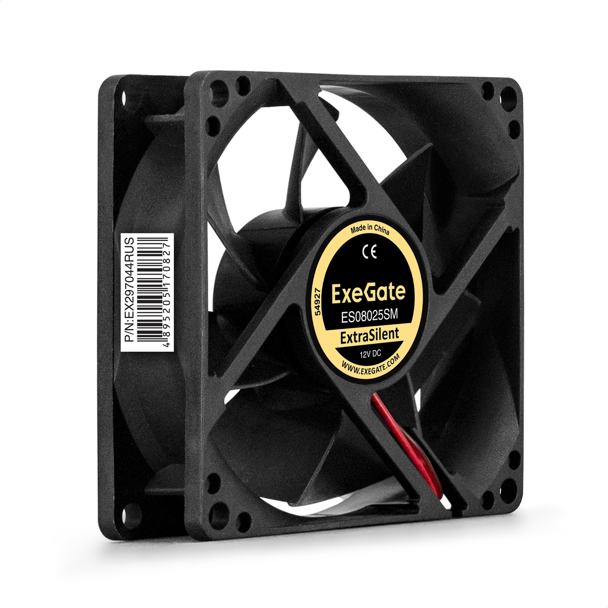 Fan 12V DC ExeGate ExtraSilent ES08025SM