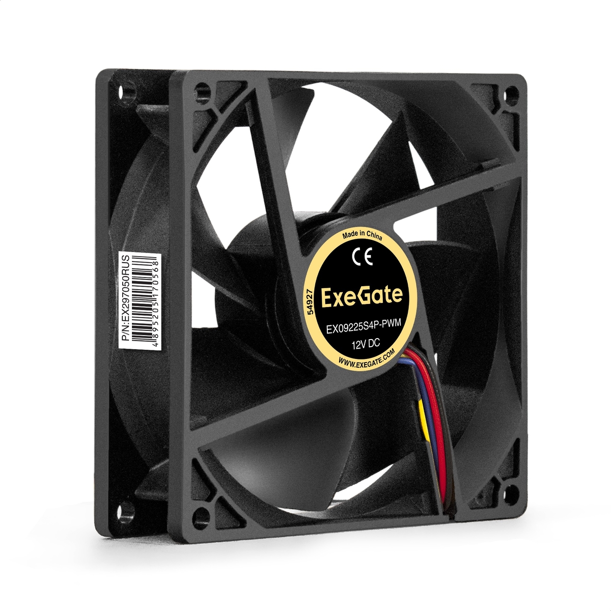 Fan 12V DC ExeGate EX09225S4P-PWM