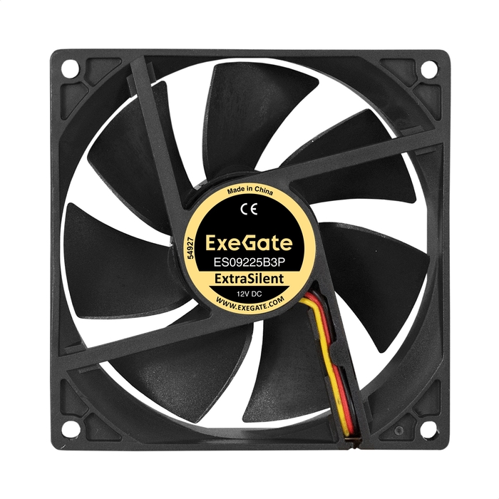 Fan 12V DC ExeGate ExtraSilent ES09225B3P