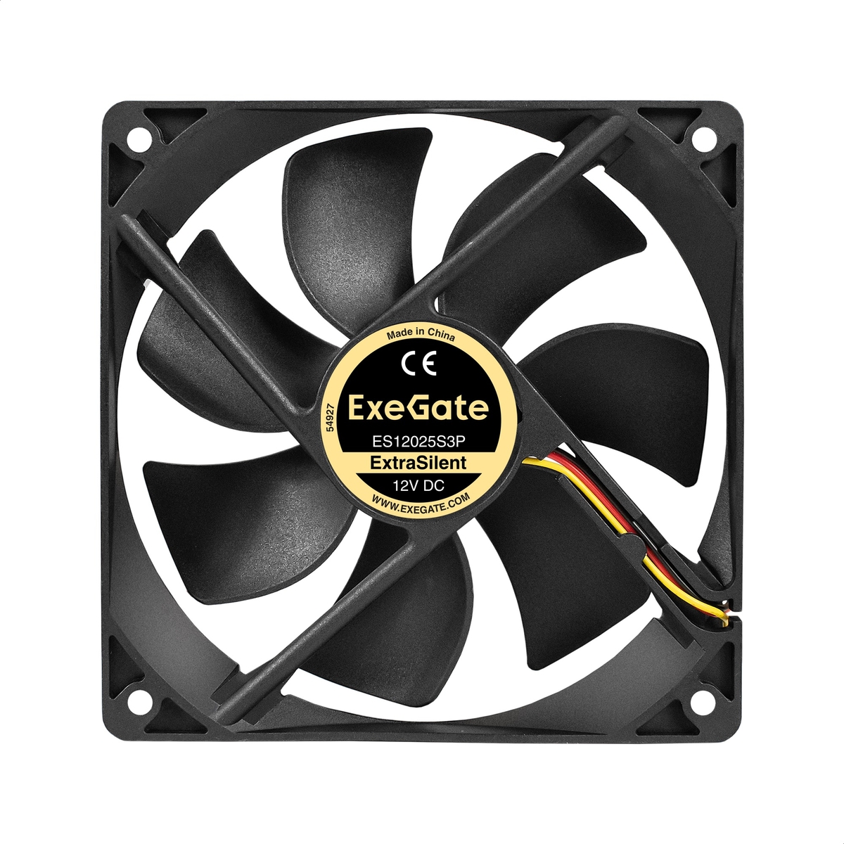 Fan 12V DC ExeGate ExtraSilent ES12025S3P