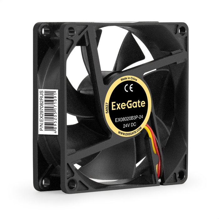 Fan 24VDC ExeGate EX08020B3P-24