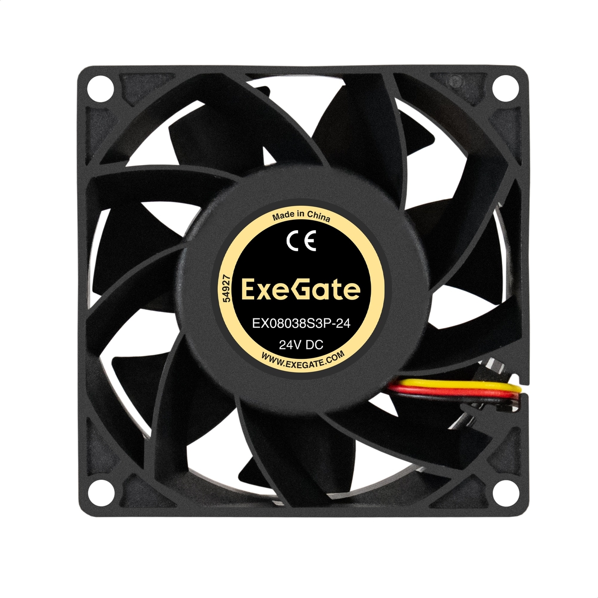 Fan 24V DC ExeGate EX08038S3P-24