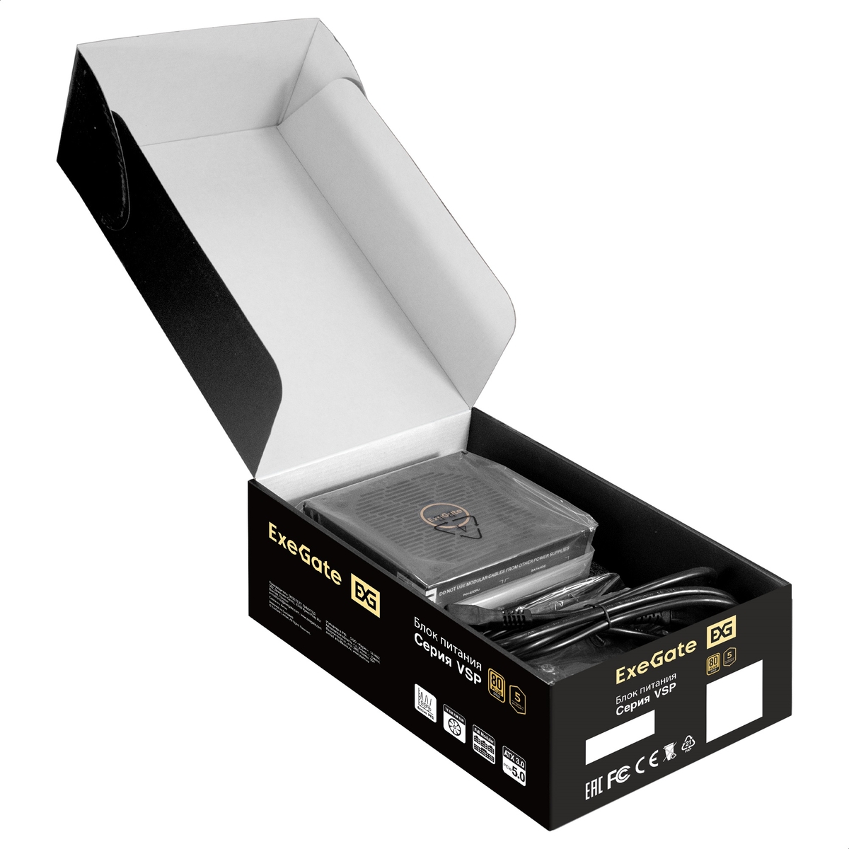 PSU 750W ExeGate 80 PLUS GOLD 750VSP FC