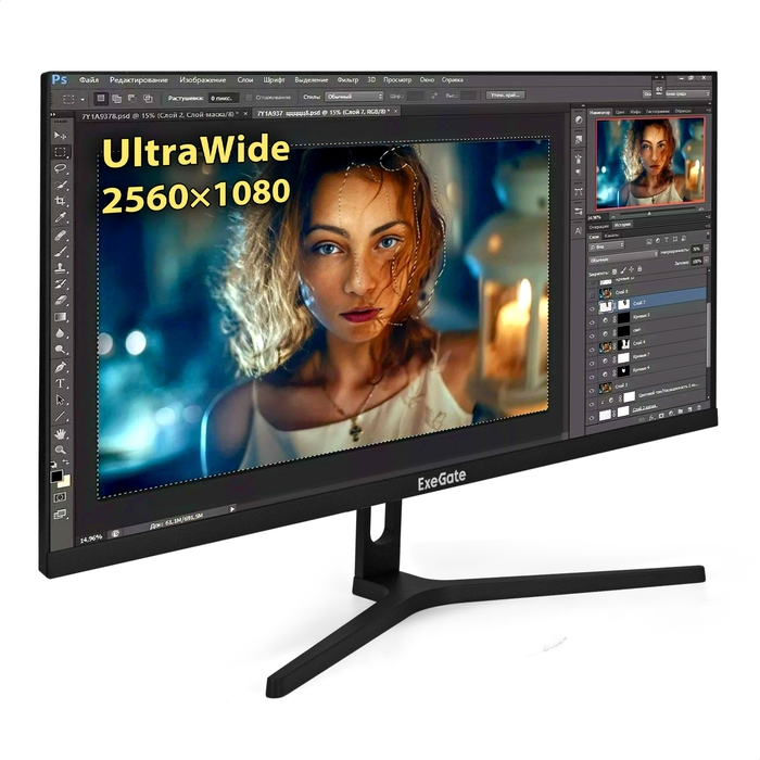 Monitor 29" ExeGate SmartView ES1500