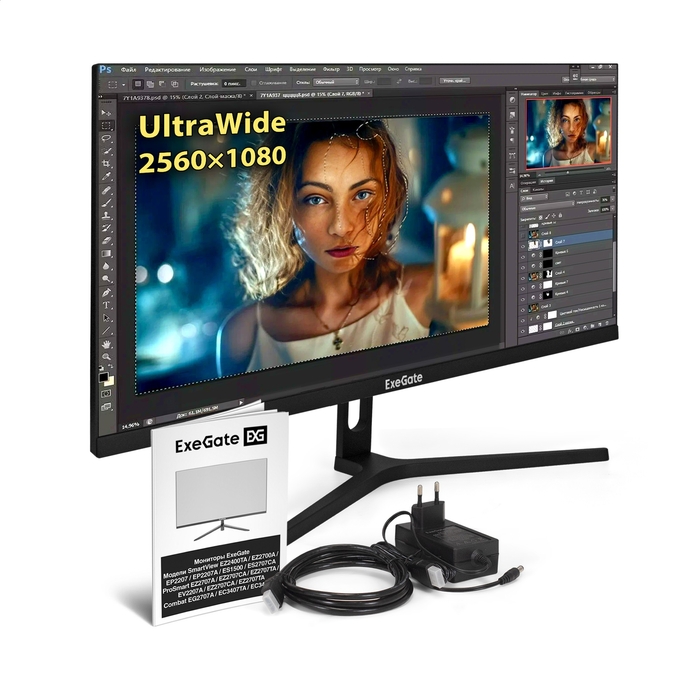 Monitor 29" ExeGate SmartView ES1500