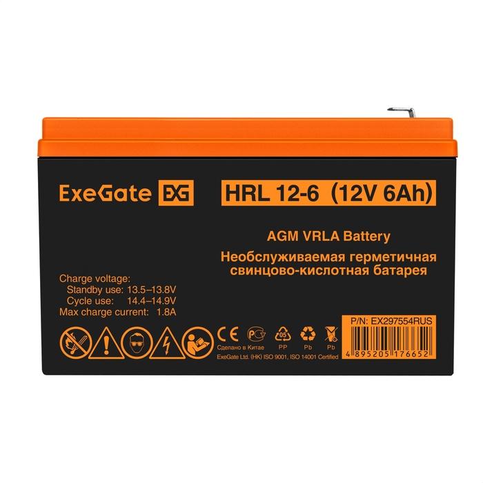 Battery ExeGate HRL 12-6