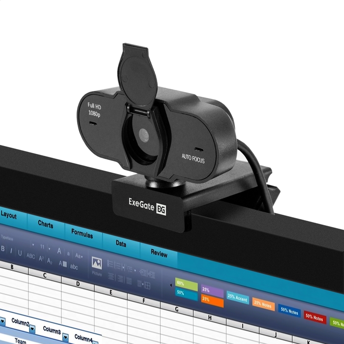 Web camera ExeGate BlackView C931 FullHD AF
