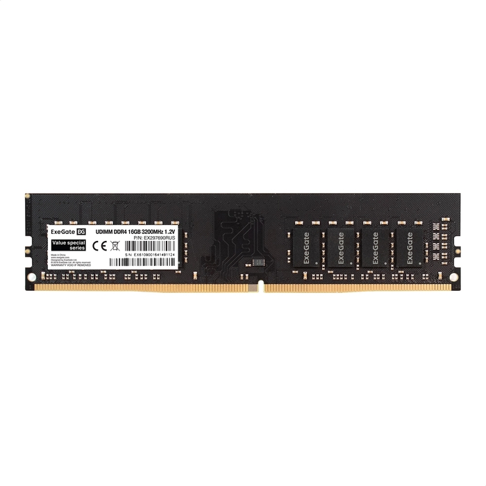 Value Special DIMM DDR4 16GB PC4-25600 3200MHz