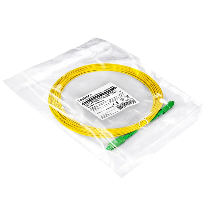 Patch cord BO ExeGate FC-S-9-SC/APC-SC/APC-10M-LSZH