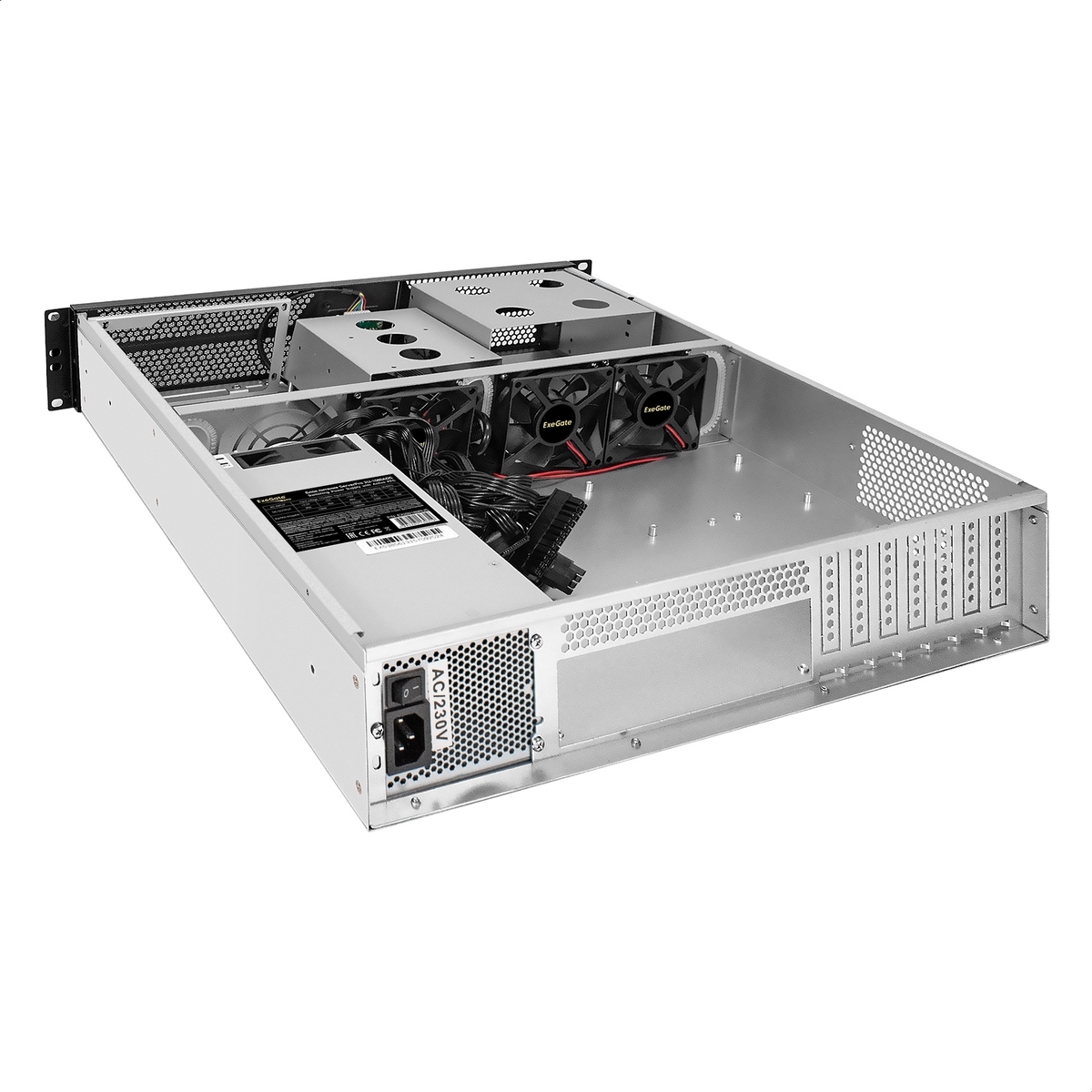 Server case ExeGate Pro 2U550-04/2U-400ADS