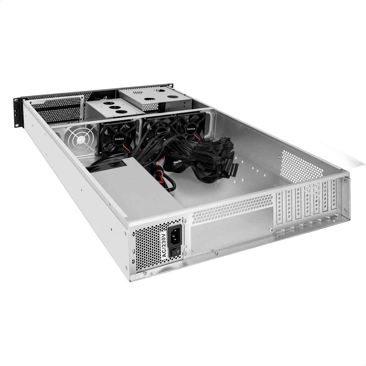 Server case ExeGate Pro 2U650-05/2U-400ADS