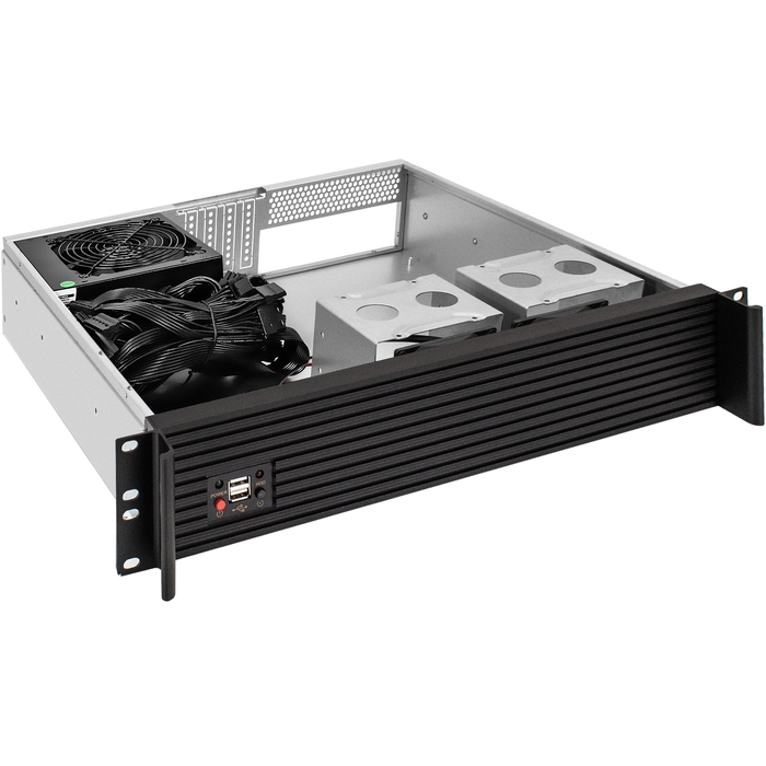 Server case ExeGate Pro 2U400-04AL/600PPH-SE