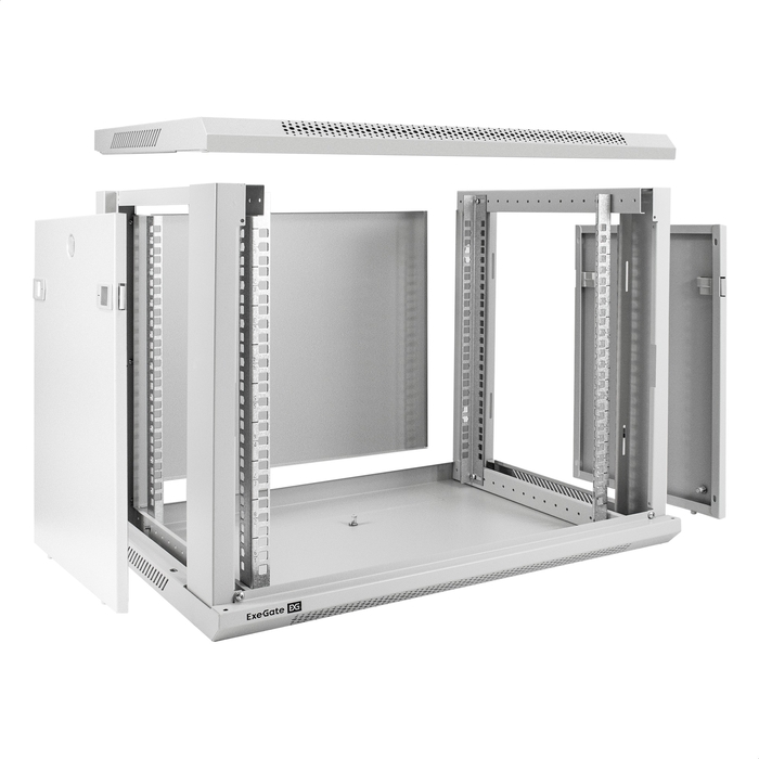 Telecommunication cabinet ExeGate EC-WM-9U.450.G.GREY