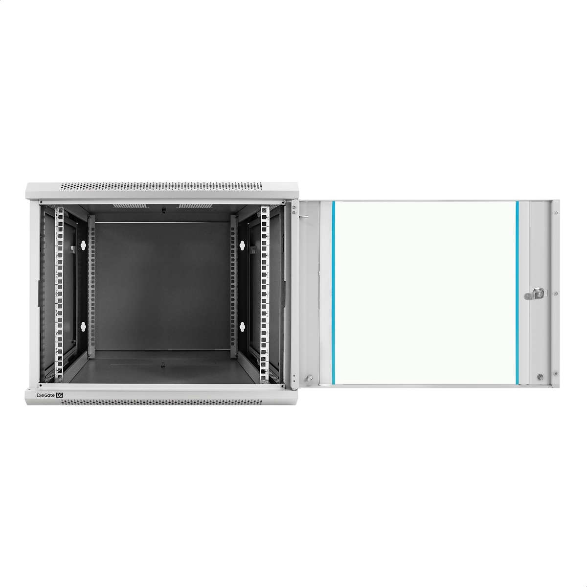 Telecommunication cabinet ExeGate EC-WM-9U.450.G.GREY