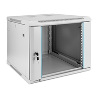Telecommunication cabinet ExeGate EC-WM-9U.600.G.GREY