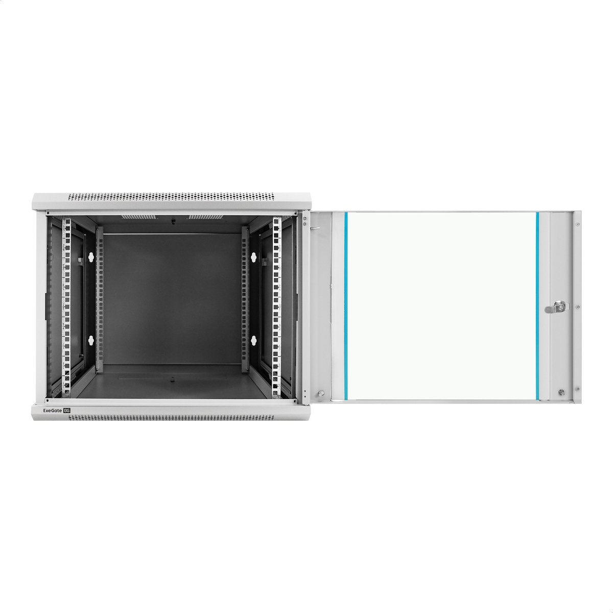 Telecommunication cabinet ExeGate EC-WM-9U.600.G.GREY