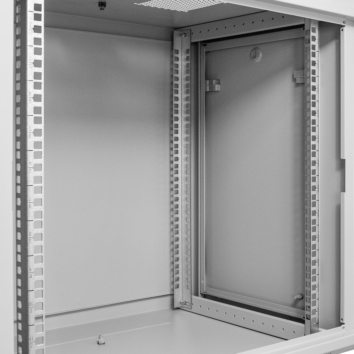 Telecommunication cabinet ExeGate EC-WM-12U.450.G.GREY