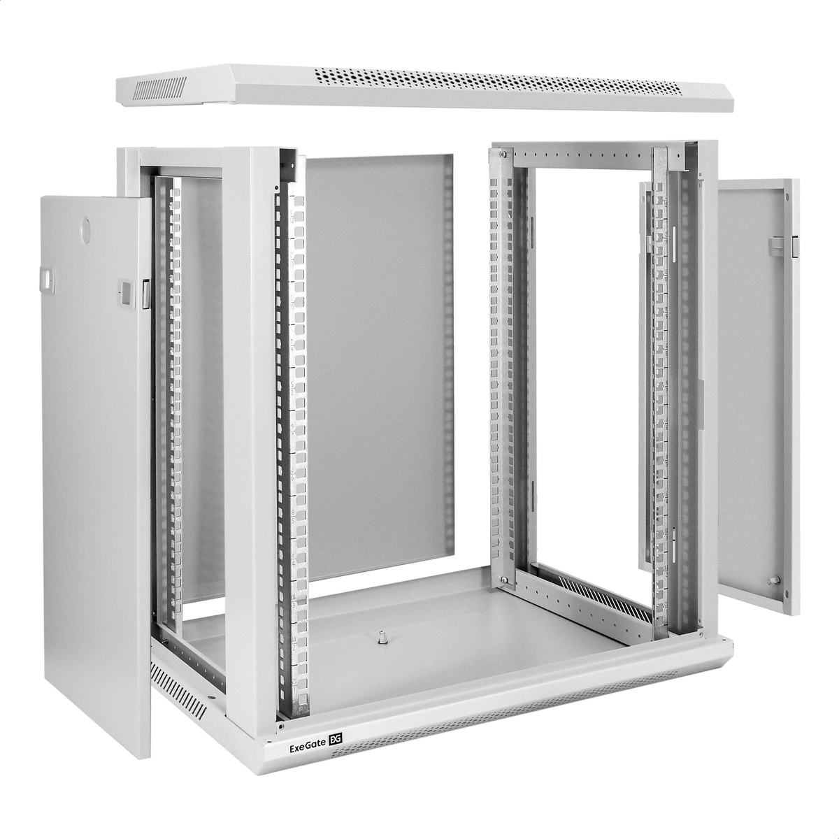 Telecommunication cabinet ExeGate EC-WM-12U.450.G.GREY