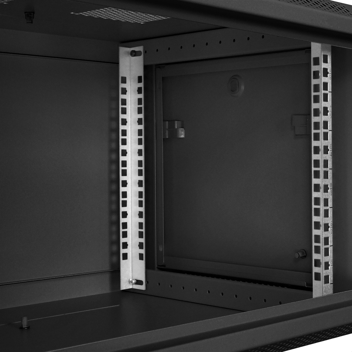 Telecommunication cabinet ExeGate EC-WM-6U.450.G.BLACK