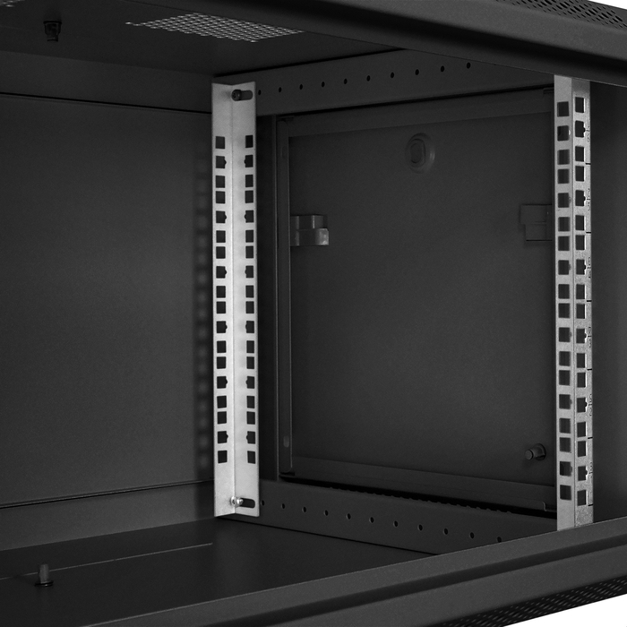 Telecommunication cabinet ExeGate EC-WM-6U.450.G.BLACK