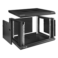 Telecommunication cabinet ExeGate EC-WM-6U.450.G.BLACK