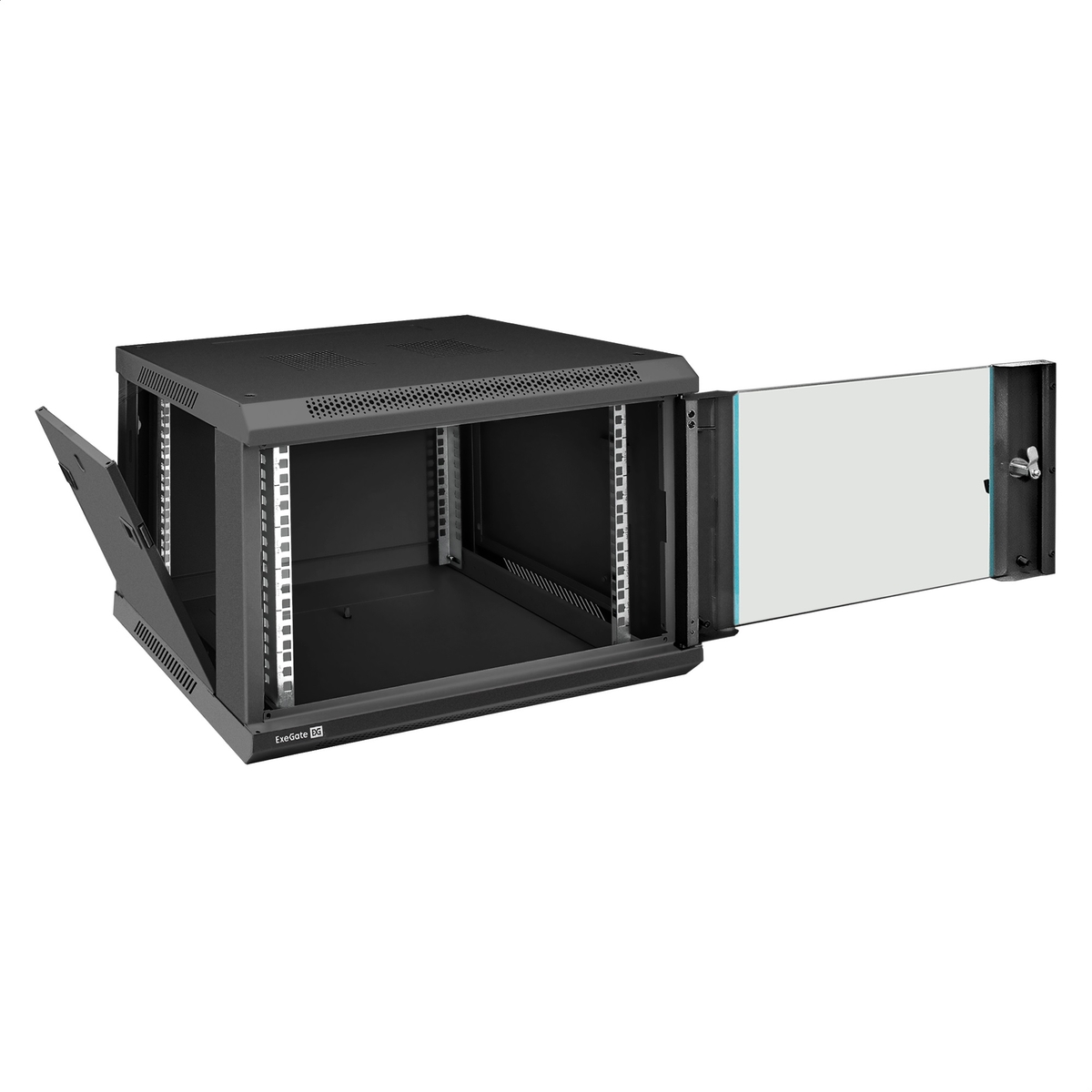 Telecommunication cabinet ExeGate EC-WM-6U.450.G.BLACK