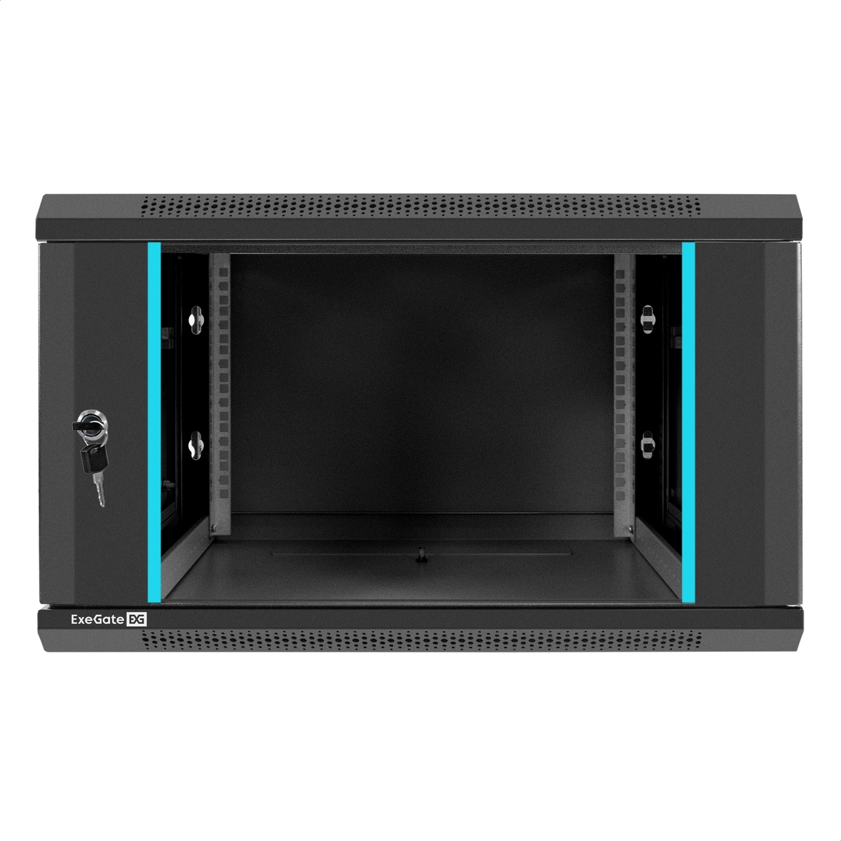 Telecommunication cabinet ExeGate EC-WM-6U.600.G.BLACK