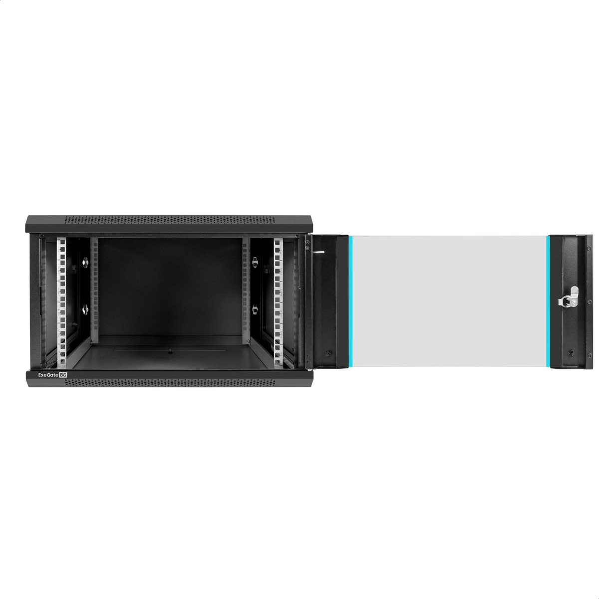 Telecommunication cabinet ExeGate EC-WM-6U.600.G.BLACK