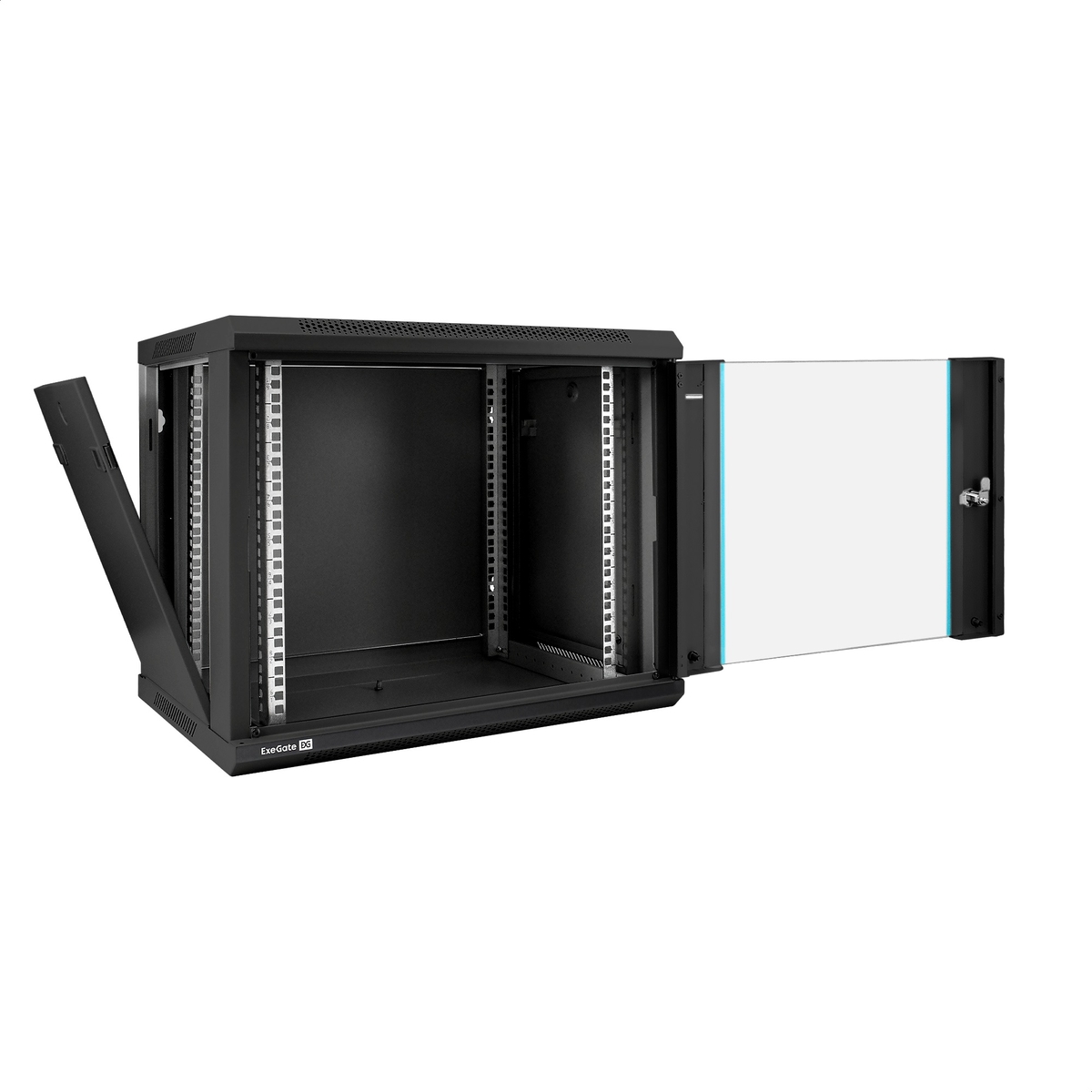 Telecommunication cabinet ExeGate EC-WM-9U.450.G.BLACK
